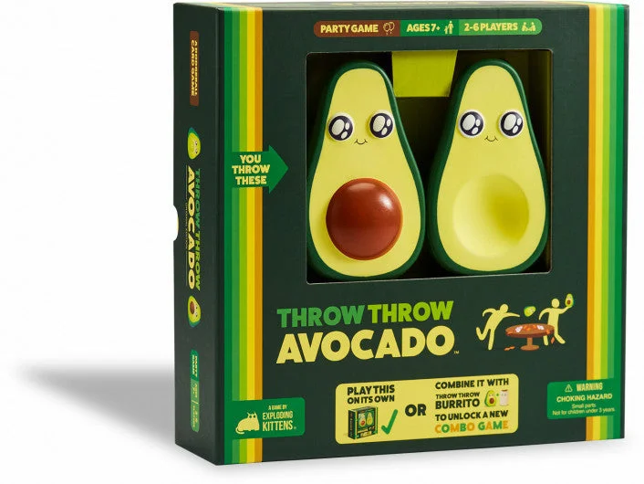 Fast-paced games THROW THROW AVOCADO - BY EXPLODING KITTENS