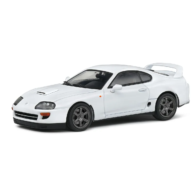 High-quality materials toys TOYOTA SUPRA MK.4 WHITE 2001 1:43 scale by Solido