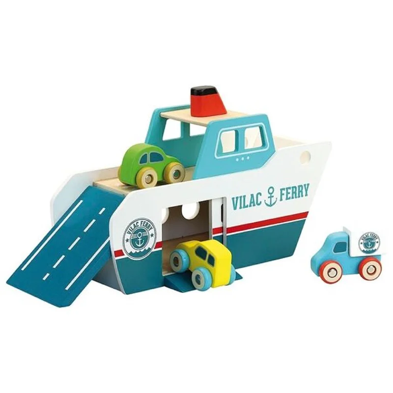High-quality materials toys Vilac City Ferry Boat