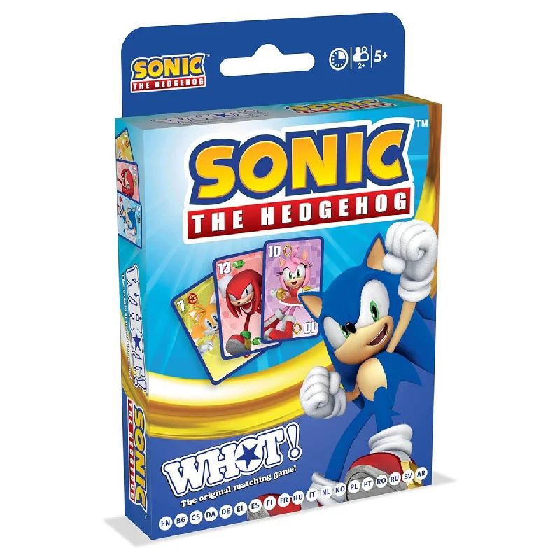 Relaxing games WHOT! Sonic the Hedgehog Card Game