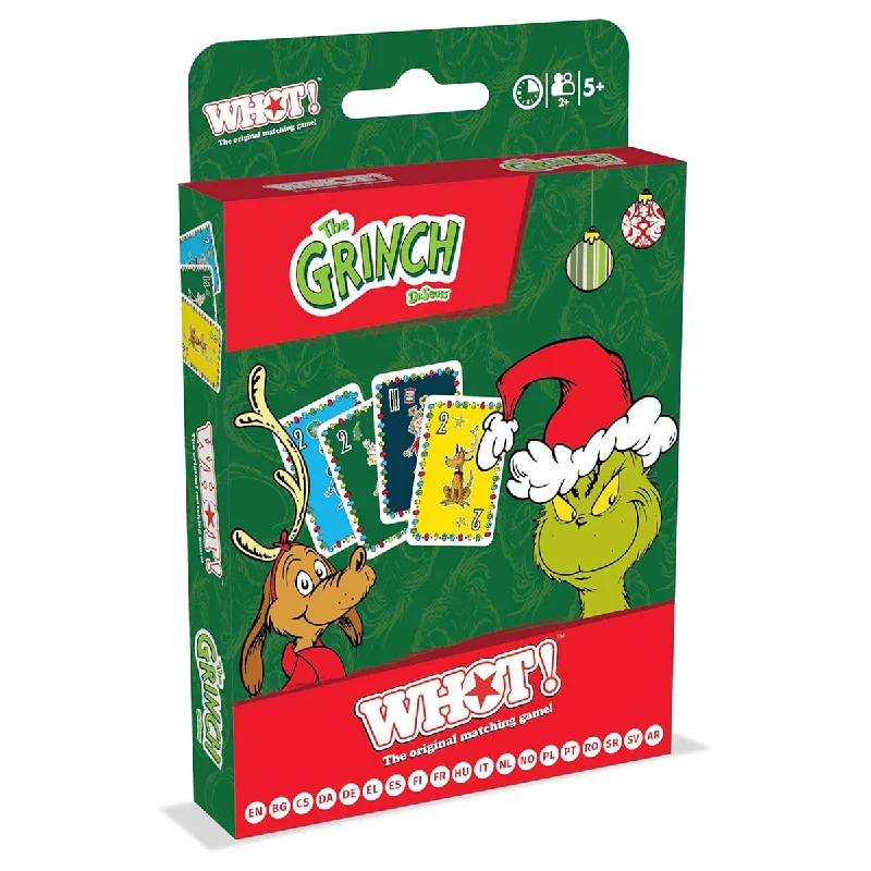 Entertaining games WHOT! The Grinch Card Game