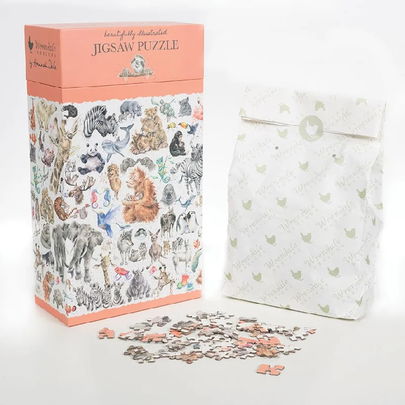Time-consuming puzzles Jigsaw Puzzle The Zoology Puzzle004
